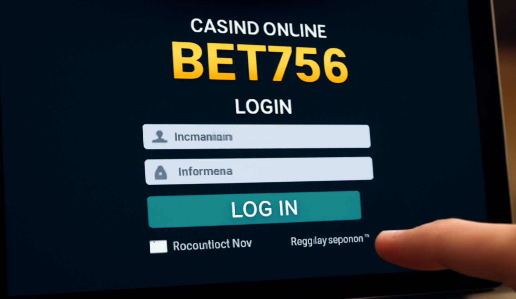 Login no Cassino BET756