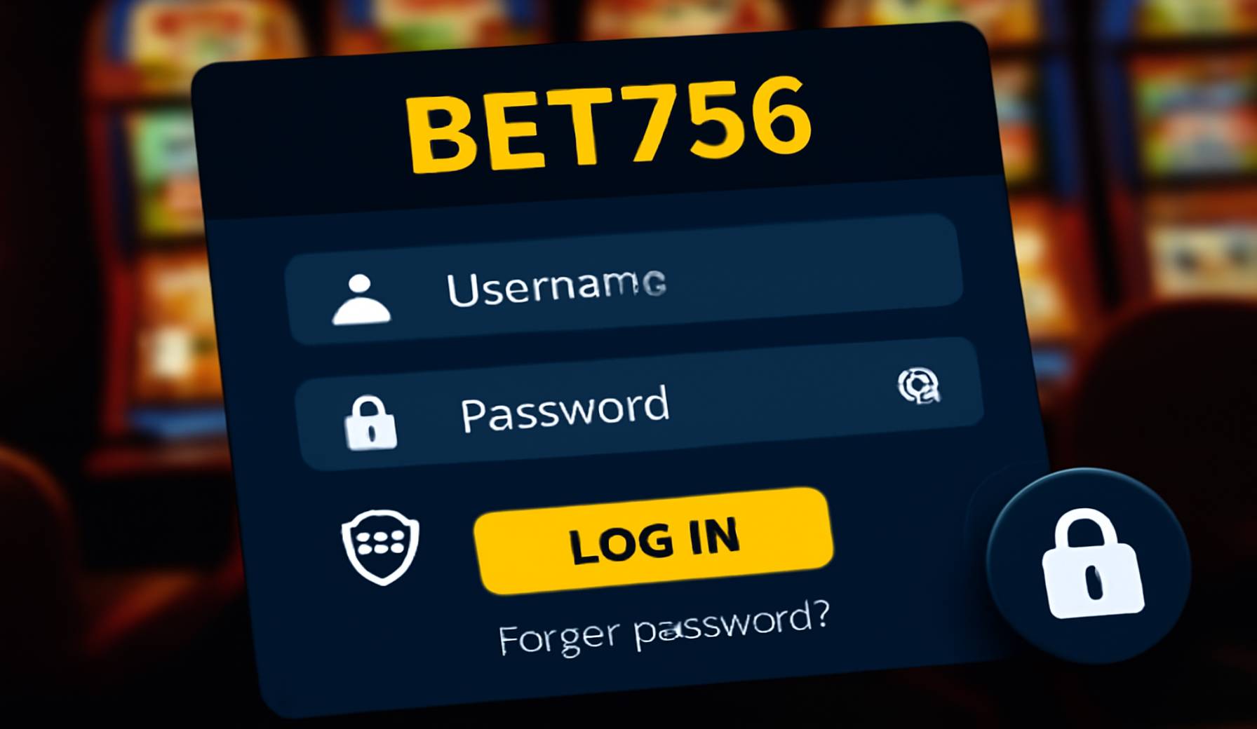 Criar uma nova Conta no plataforma BET756